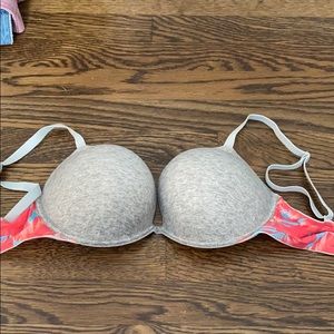 PINK super push up bra